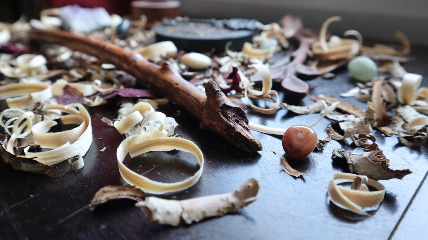 Maple Wood Natural Wand