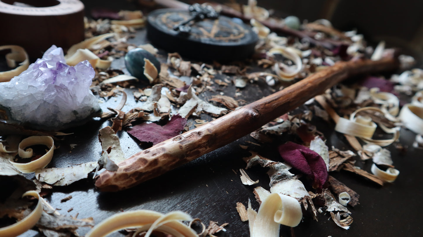 Maple Wood Natural Wand