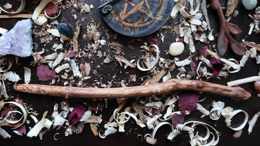 Maple Wood Natural Wand